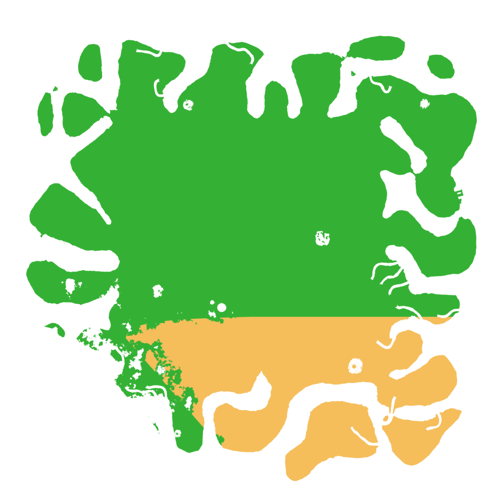 Biome Rust Map: Procedural Map, Size: 5000, Seed: 407360946