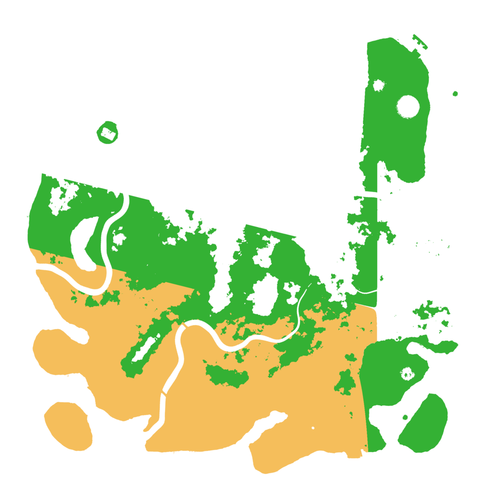 Biome Rust Map: Procedural Map, Size: 3950, Seed: 752863