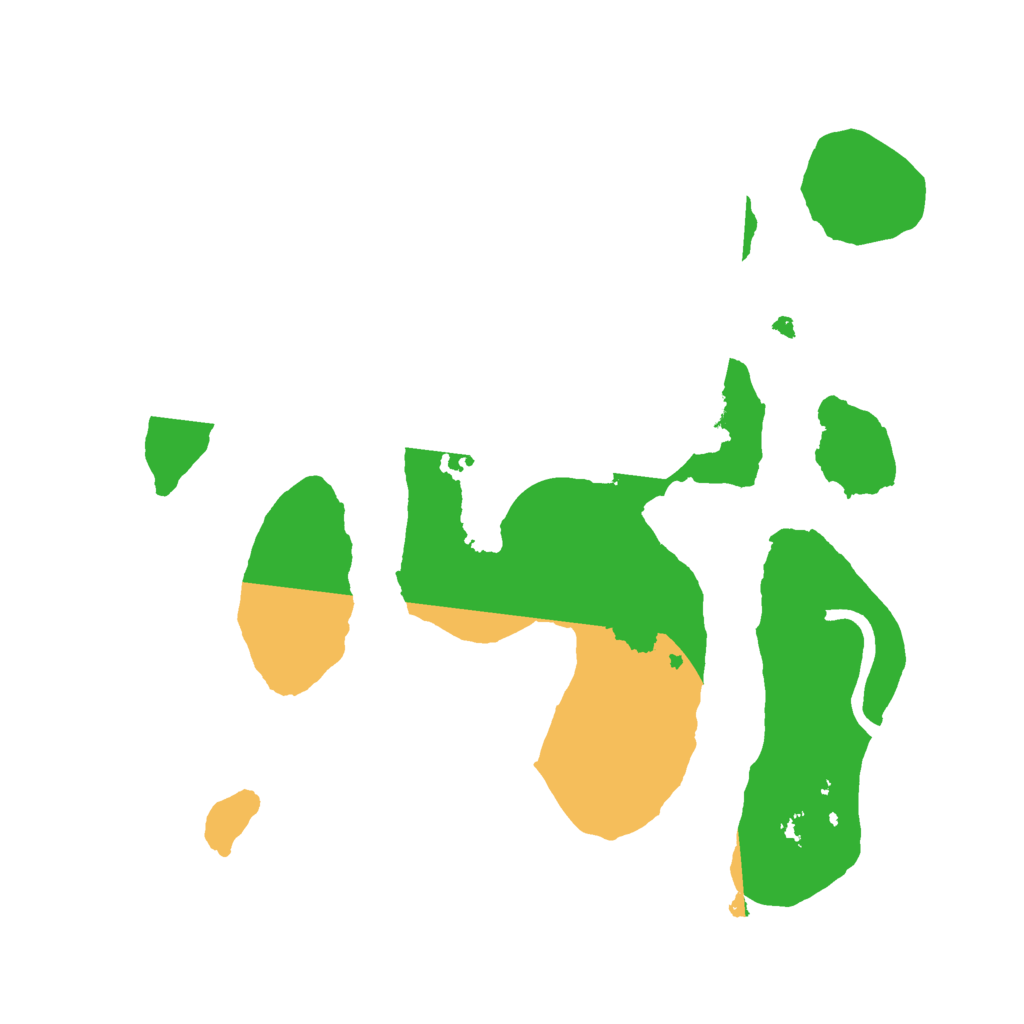 Biome Rust Map: Procedural Map, Size: 2250, Seed: 15668