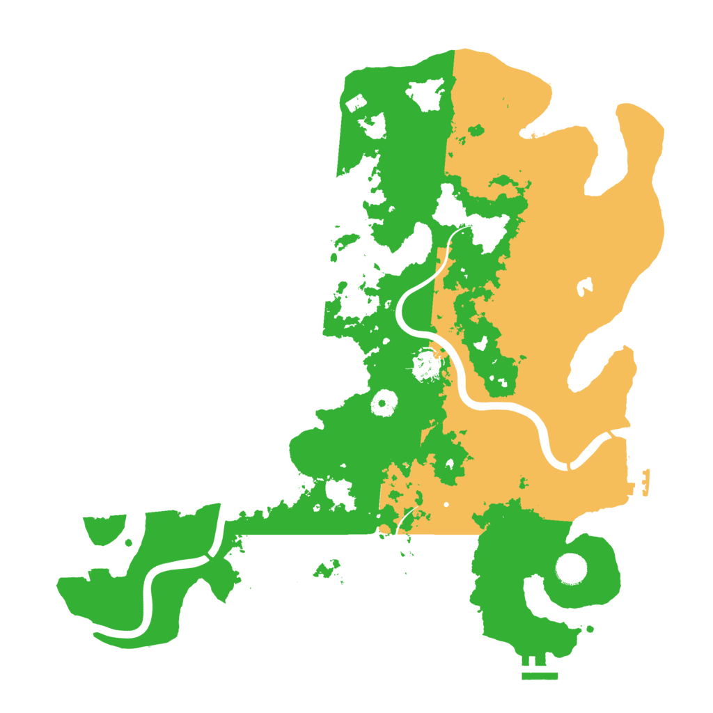 Biome Rust Map: Procedural Map, Size: 4000, Seed: 87526