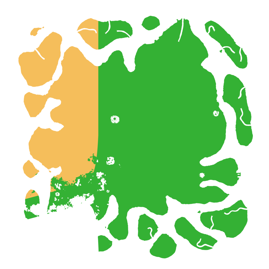 Biome Rust Map: Procedural Map, Size: 4750, Seed: 123040325