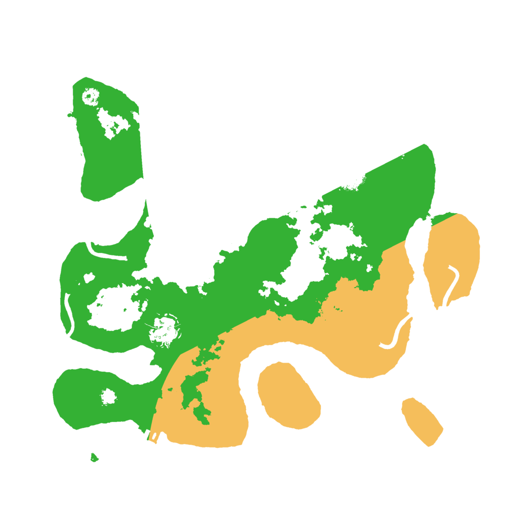 Biome Rust Map: Procedural Map, Size: 3000, Seed: 1327389693