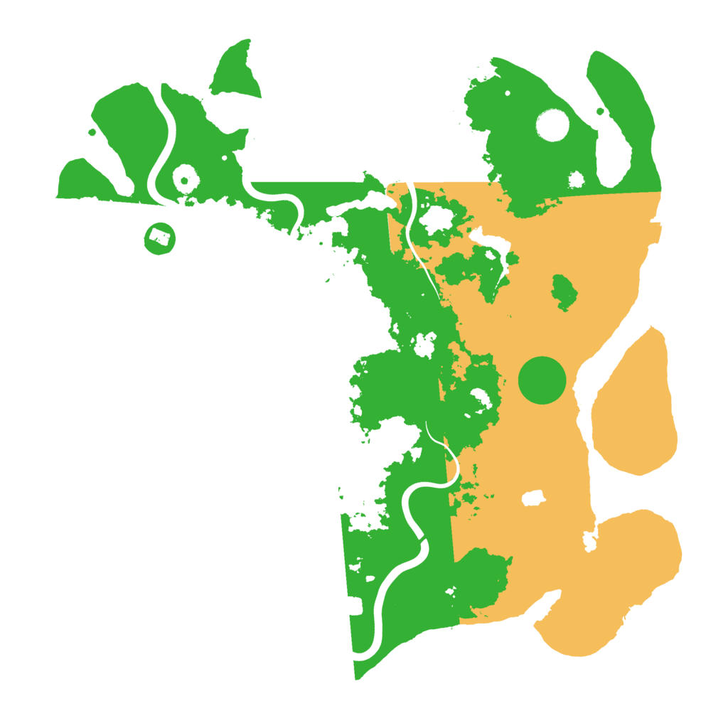 Biome Rust Map: Procedural Map, Size: 4000, Seed: 491932