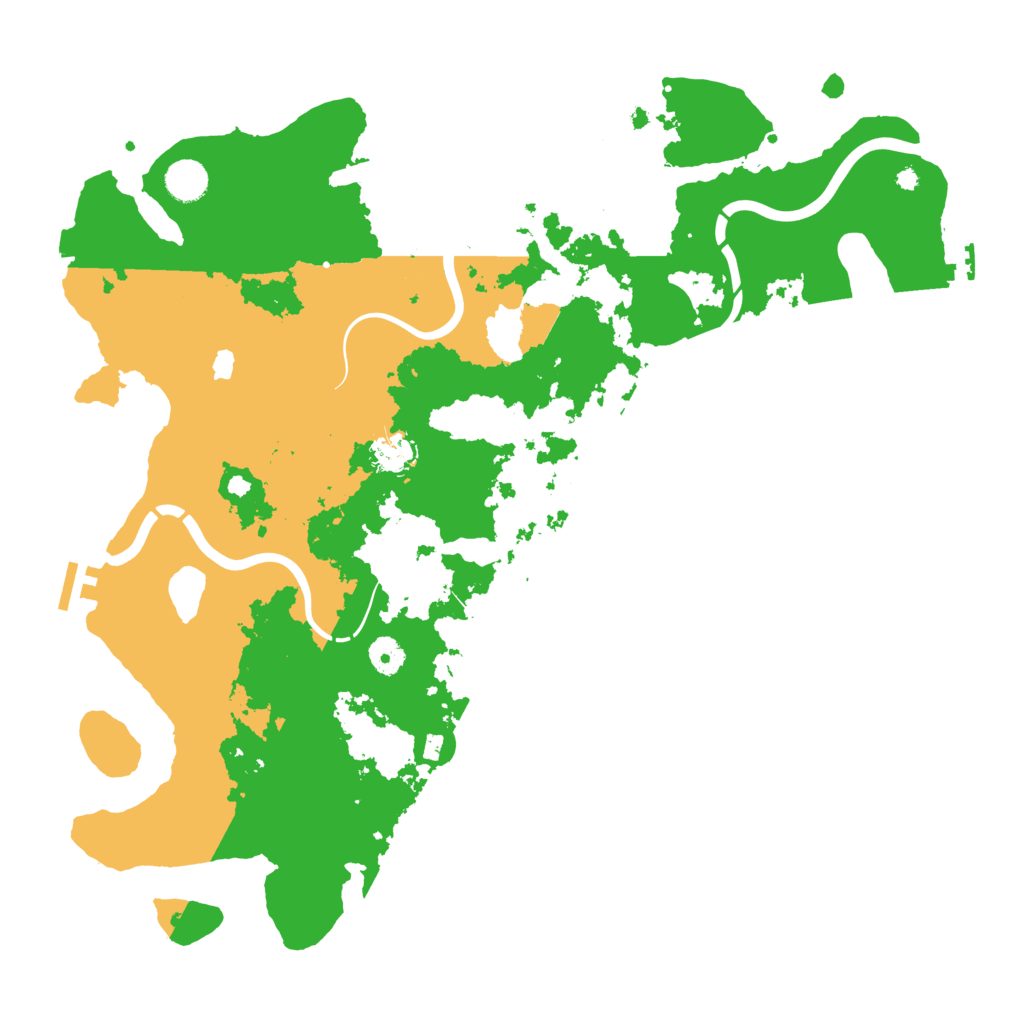 Biome Rust Map: Procedural Map, Size: 4250, Seed: 9811234