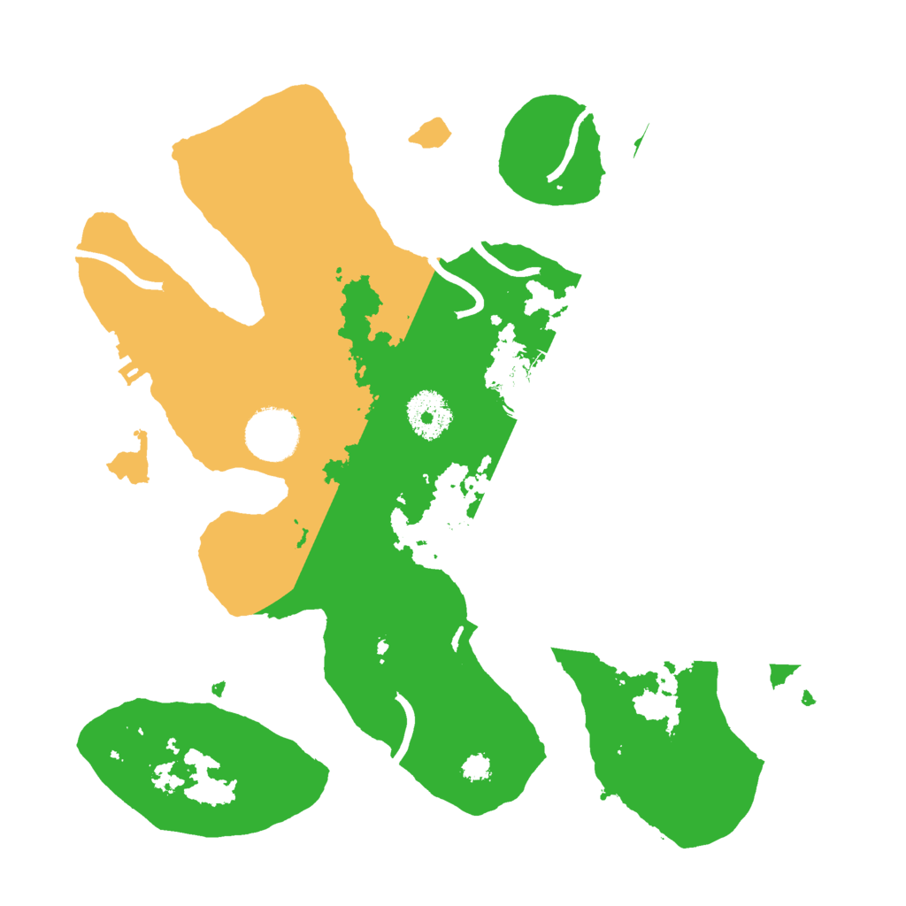 Biome Rust Map: Procedural Map, Size: 3000, Seed: 1267064800