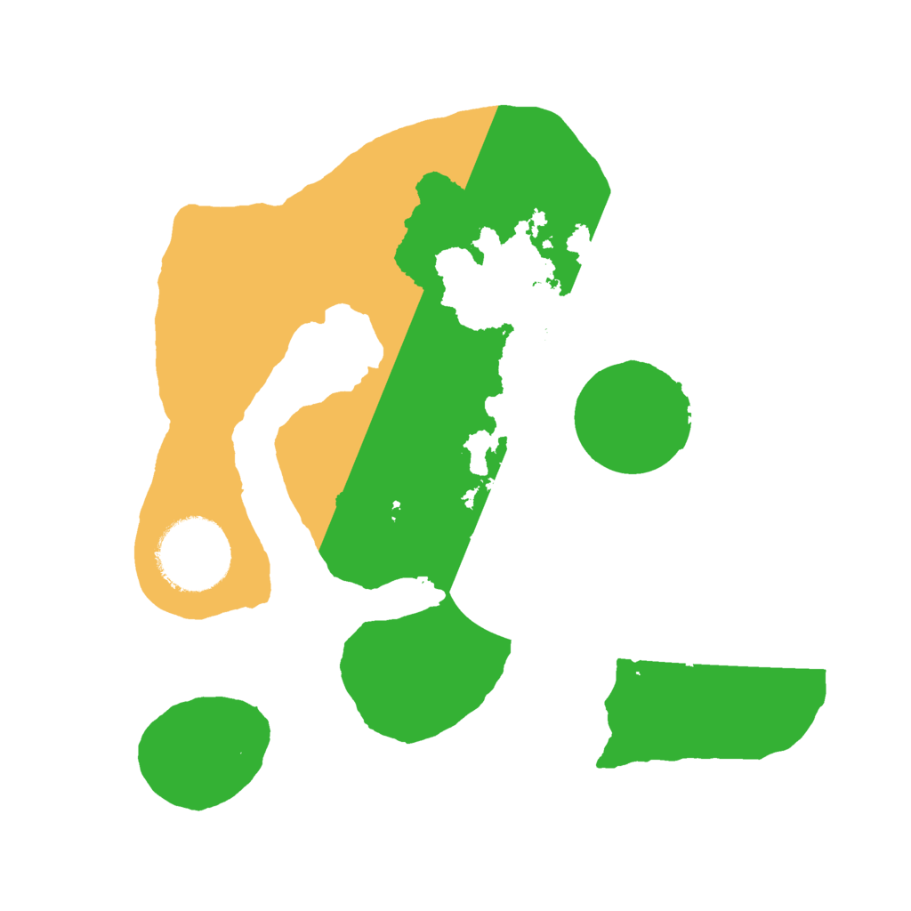 Biome Rust Map: Barren, Size: 2200, Seed: 230279820