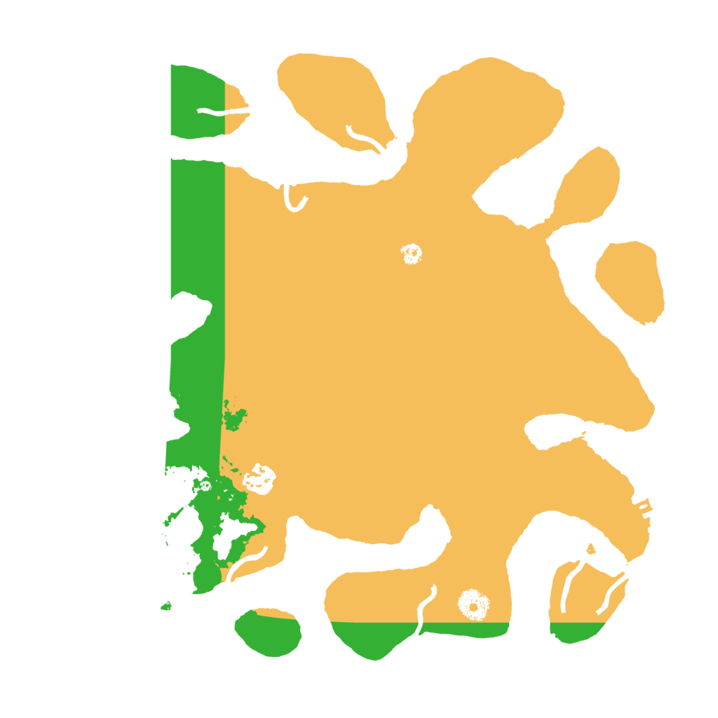 Biome Rust Map: Procedural Map, Size: 3500, Seed: 821561