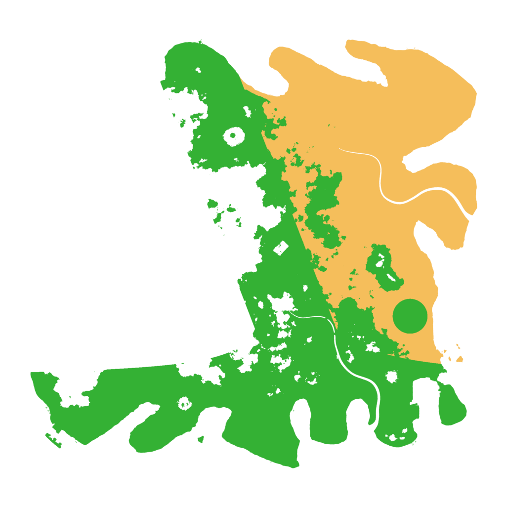 Biome Rust Map: Procedural Map, Size: 3850, Seed: 1194747531