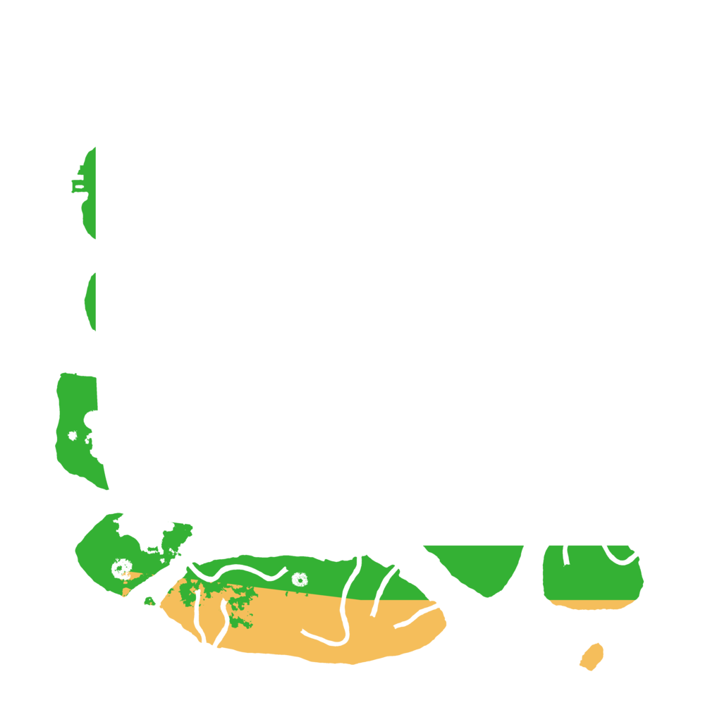 Biome Rust Map: Procedural Map, Size: 3500, Seed: 198062