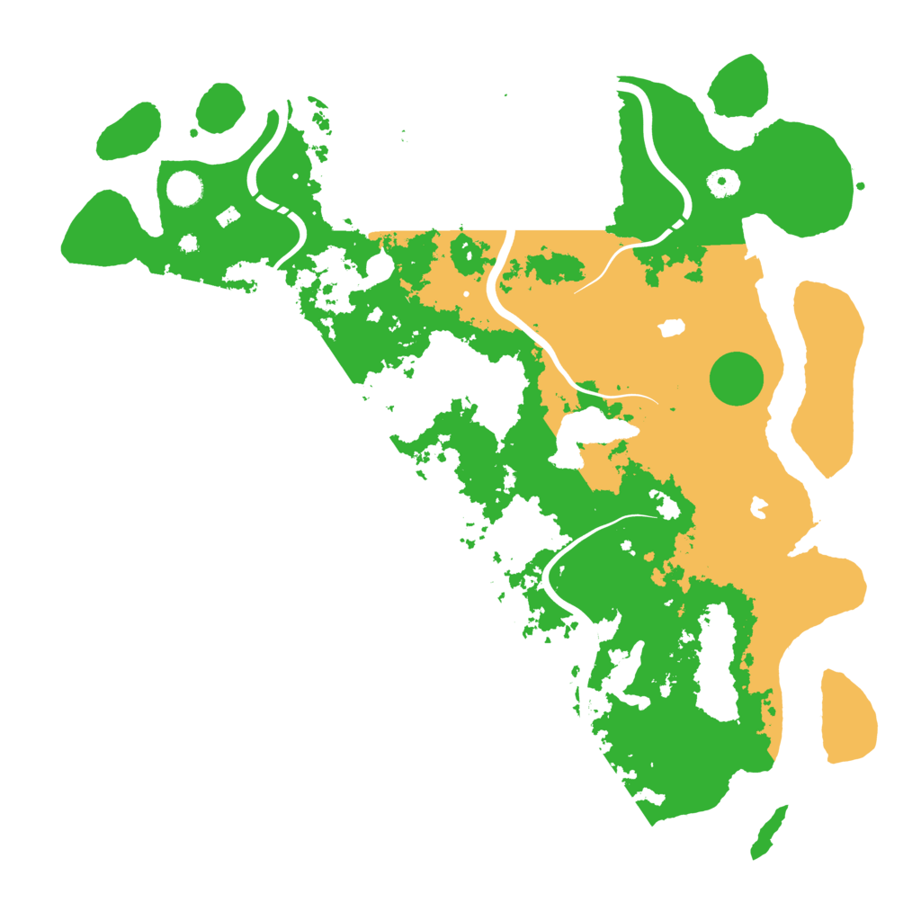 Biome Rust Map: Procedural Map, Size: 4500, Seed: 1730258