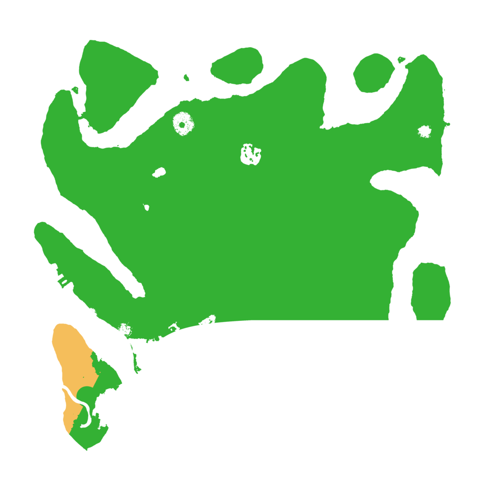 Biome Rust Map: Procedural Map, Size: 3500, Seed: 1406523613