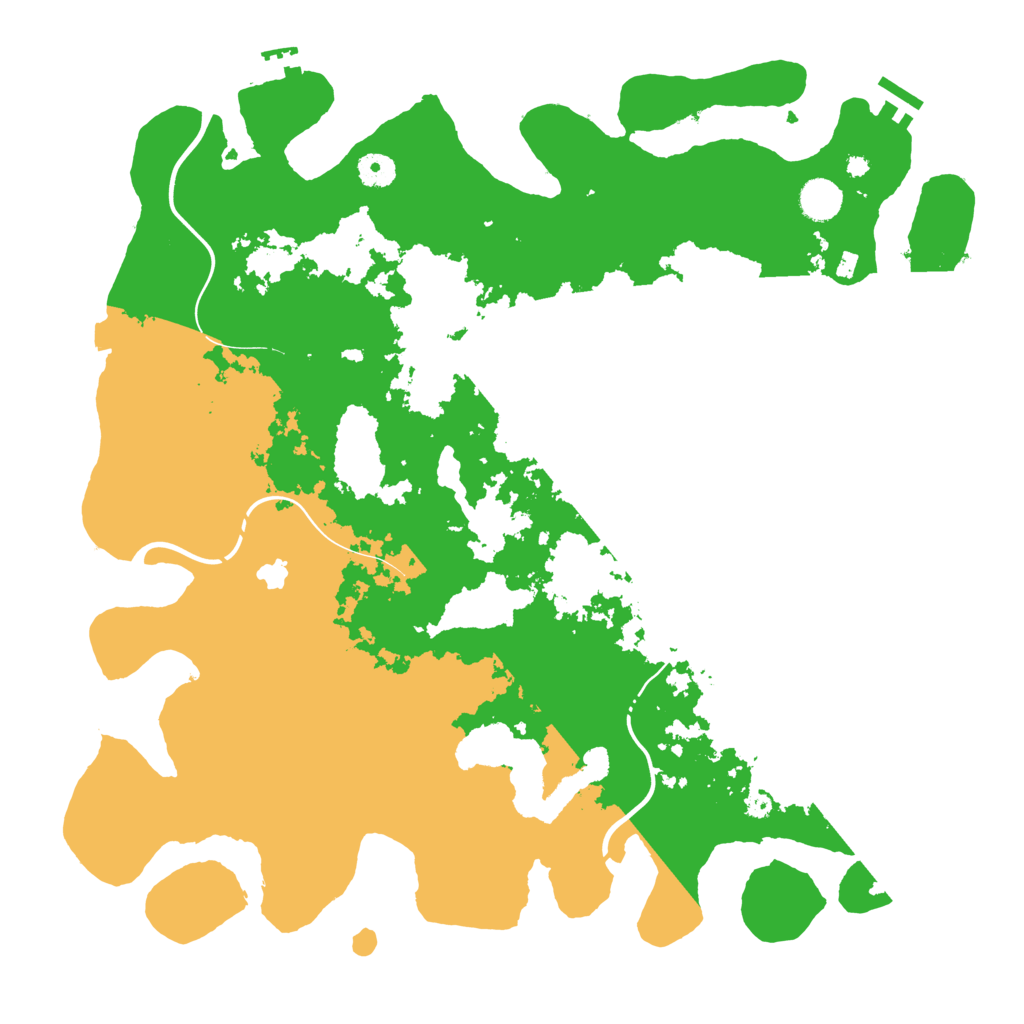 Biome Rust Map: Procedural Map, Size: 4250, Seed: 1821785989