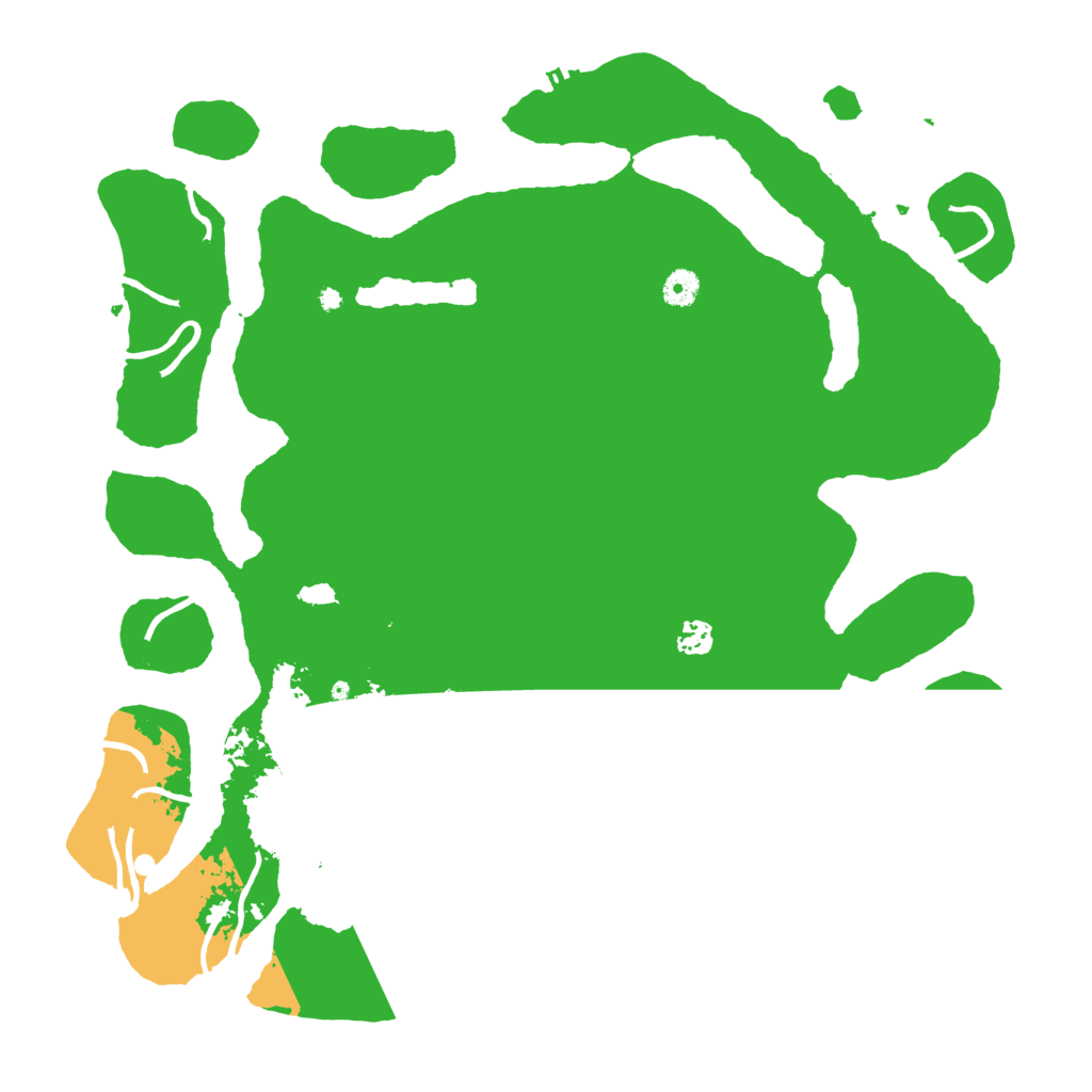 Biome Rust Map: Procedural Map, Size: 4500, Seed: 546538605