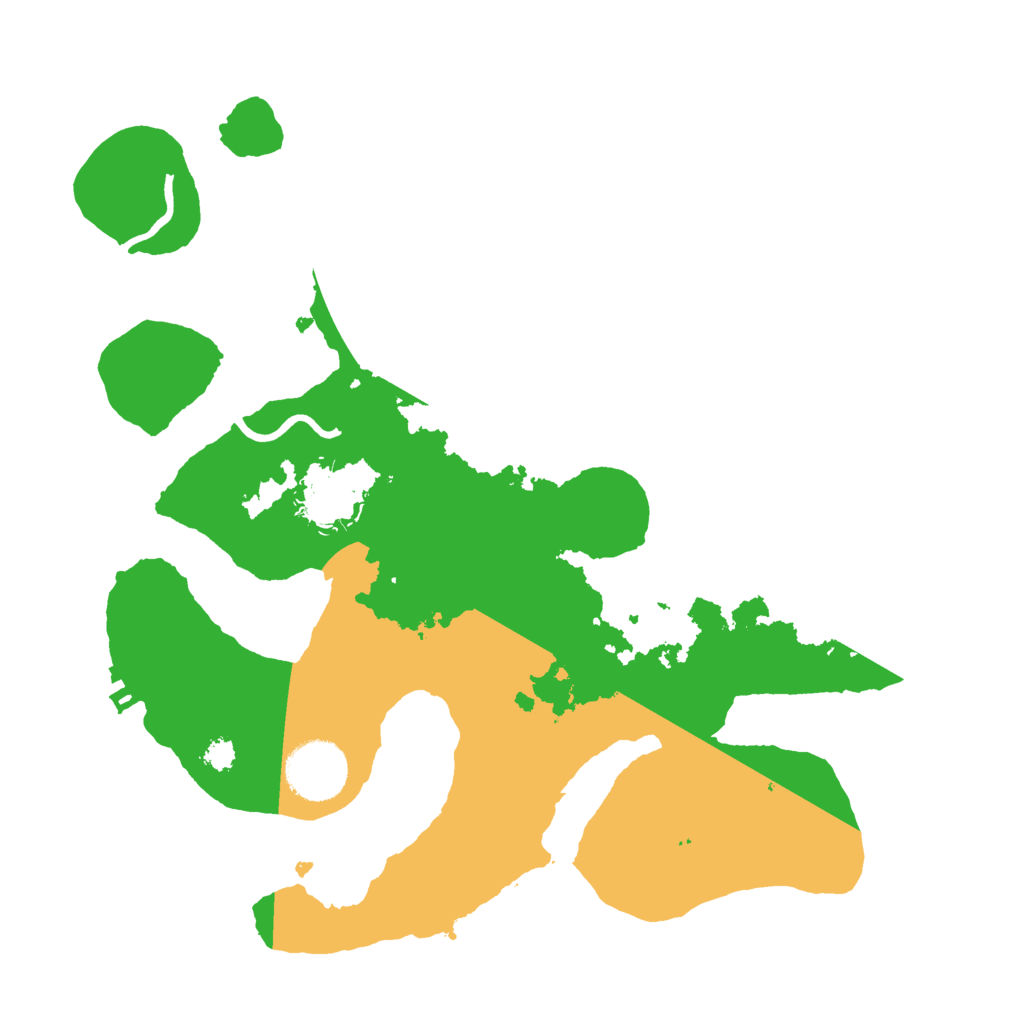 Biome Rust Map: Procedural Map, Size: 3000, Seed: 1608562682