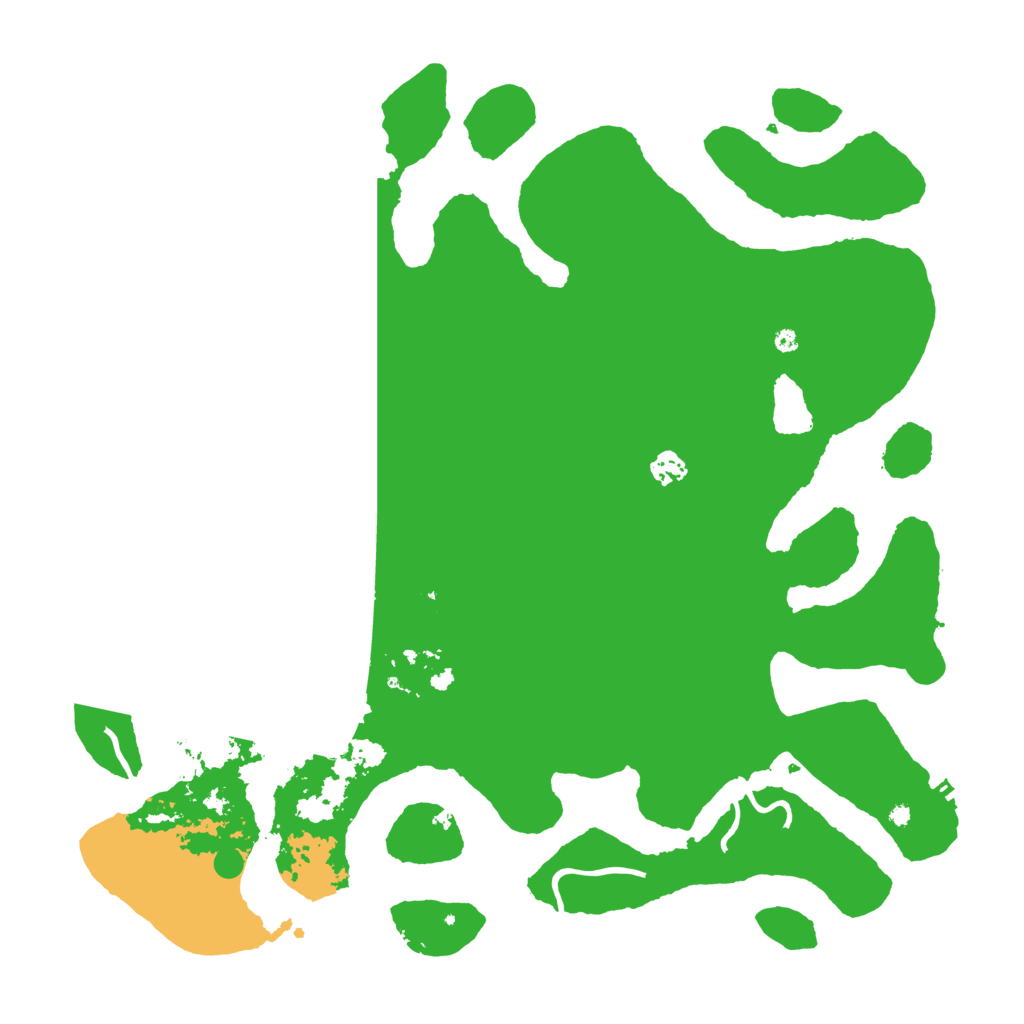 Biome Rust Map: Procedural Map, Size: 4500, Seed: 1310