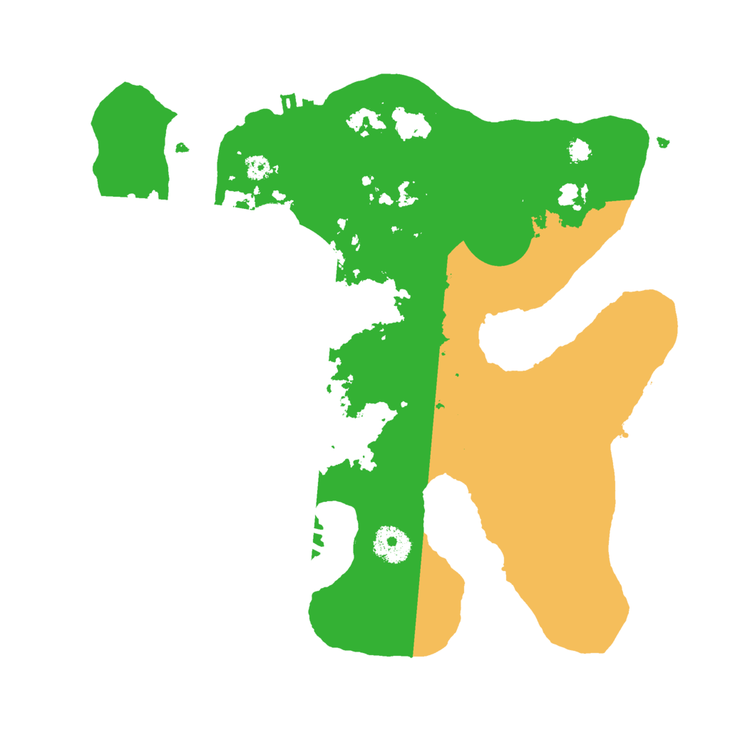 Biome Rust Map: Procedural Map, Size: 3000, Seed: 659106796