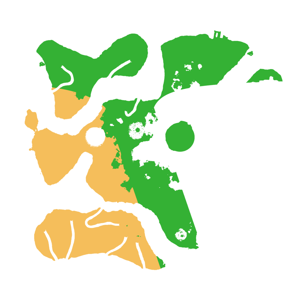 Biome Rust Map: Procedural Map, Size: 2800, Seed: 54954870