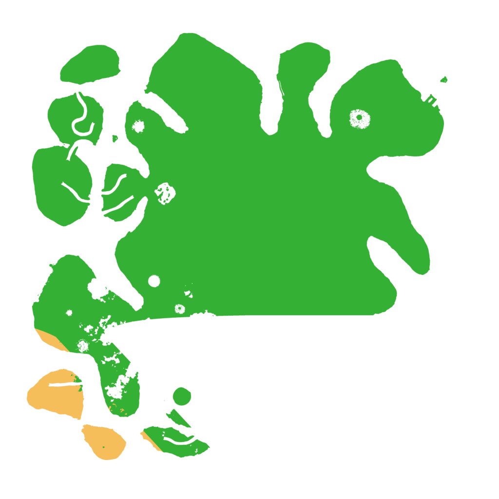 Biome Rust Map: Procedural Map, Size: 3700, Seed: 2013207870