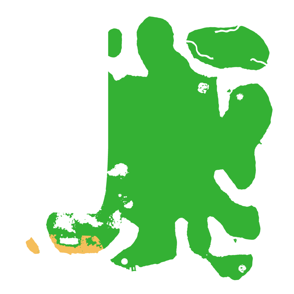 Biome Rust Map: Procedural Map, Size: 4050, Seed: 734500962