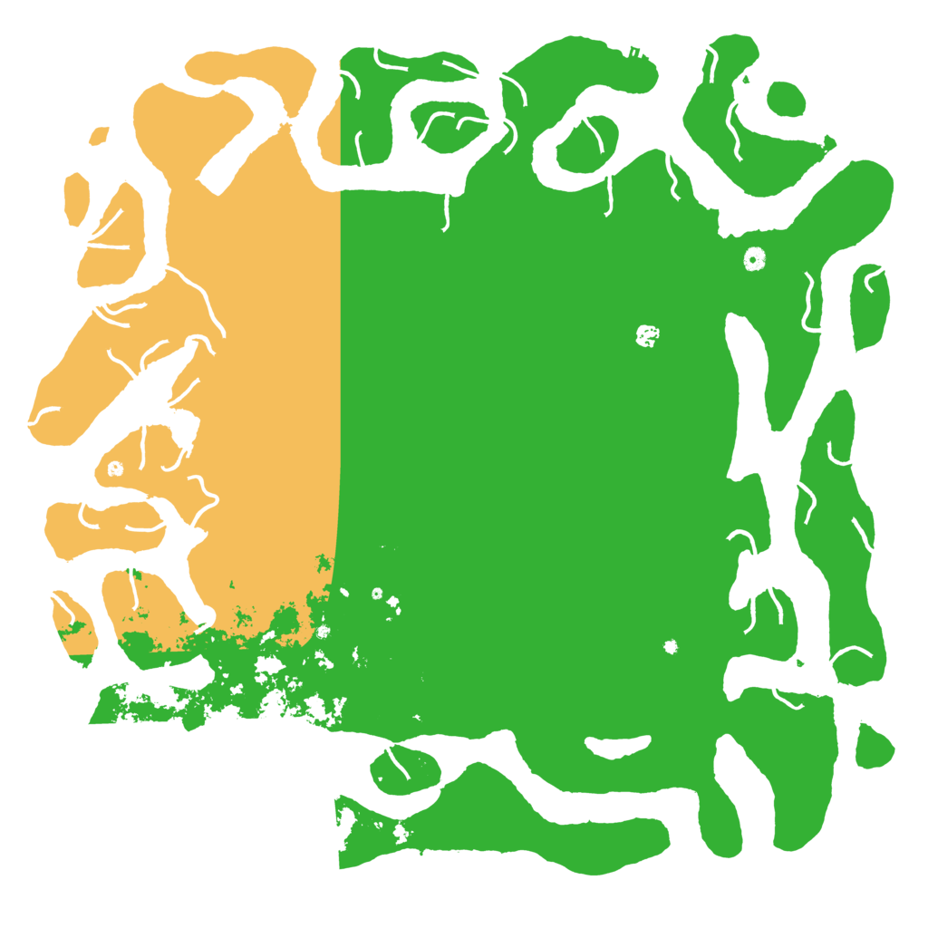 Biome Rust Map: Procedural Map, Size: 6000, Seed: 1870779482