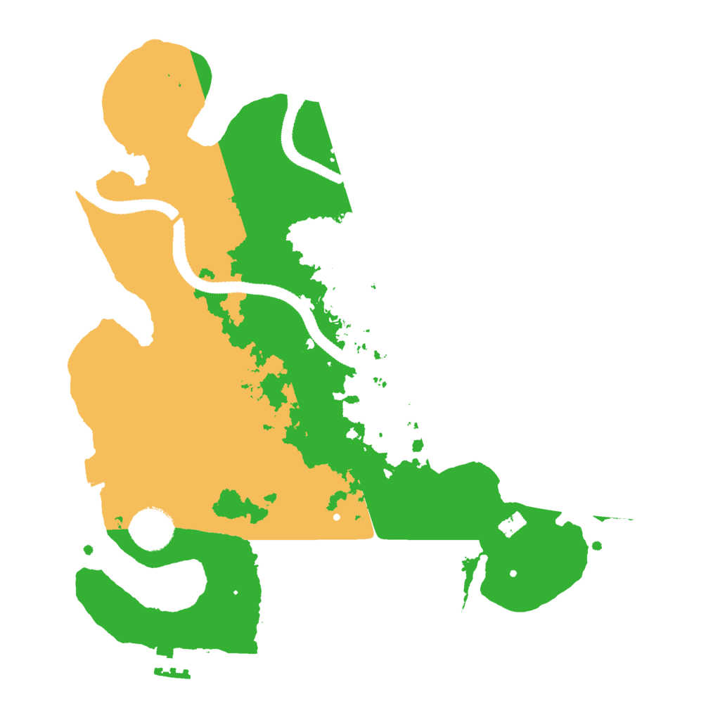 Biome Rust Map: Procedural Map, Size: 3000, Seed: 344385332