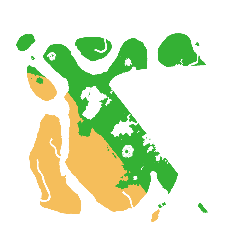 Biome Rust Map: Procedural Map, Size: 3000, Seed: 1167011450