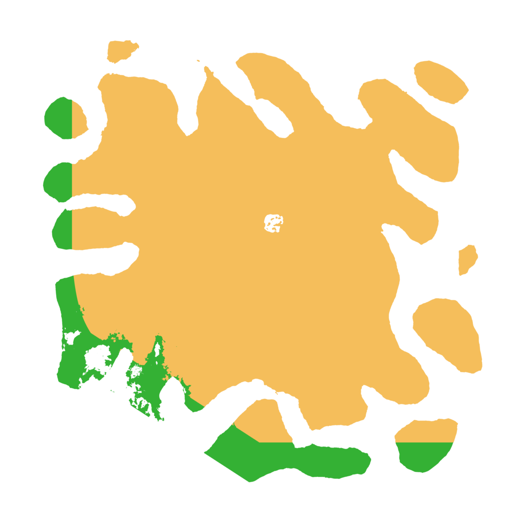 Biome Rust Map: Barren, Size: 4000, Seed: 1683478470