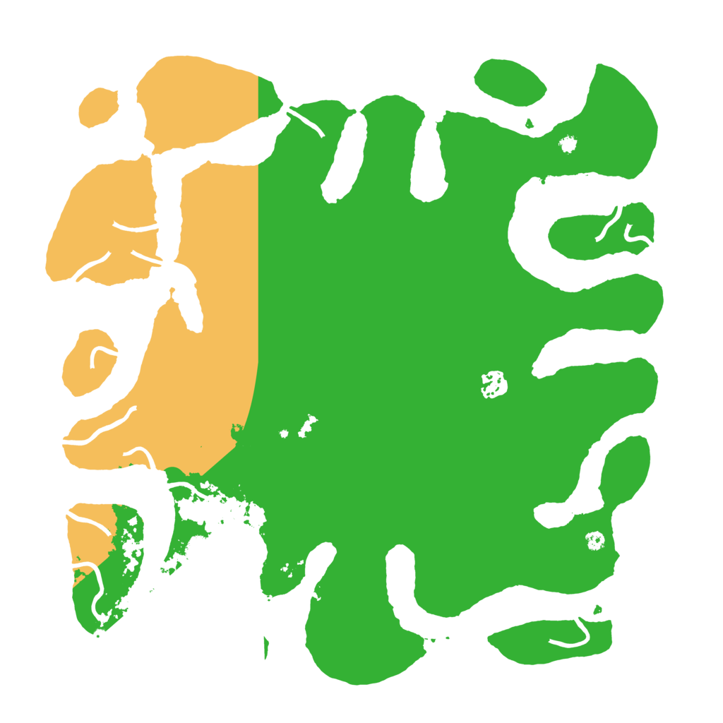 Biome Rust Map: Procedural Map, Size: 3900, Seed: 387171424