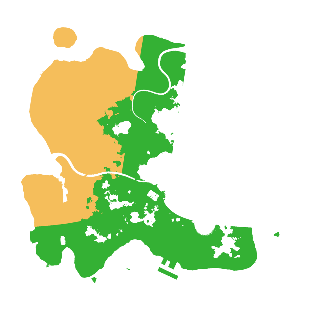 Biome Rust Map: Procedural Map, Size: 3000, Seed: 31102017