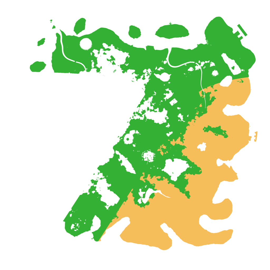 Biome Rust Map: Procedural Map, Size: 4000, Seed: 1548989315