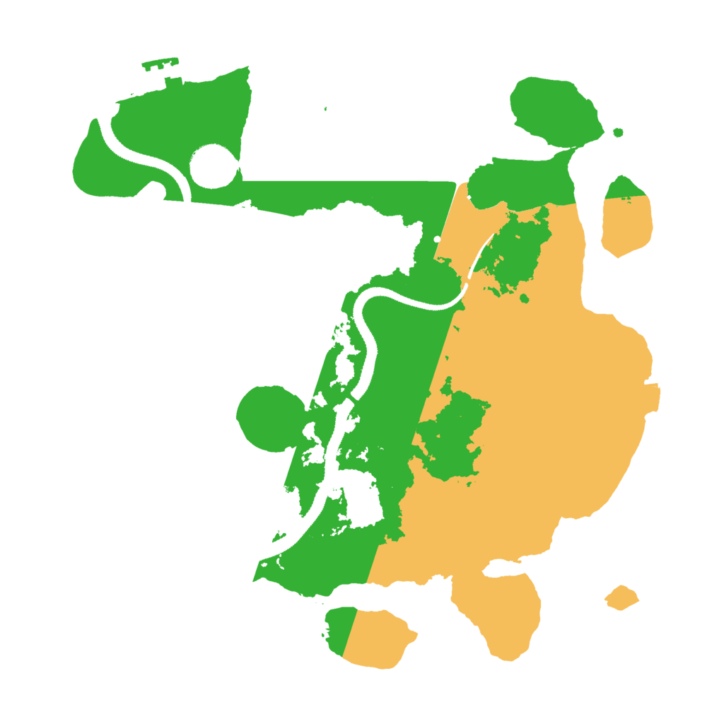 Biome Rust Map: Procedural Map, Size: 3000, Seed: 2359876