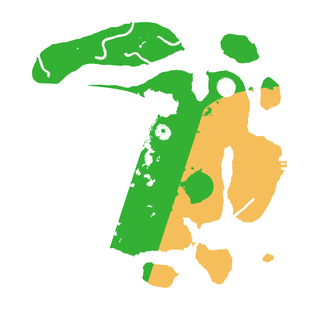 Biome Rust Map: Procedural Map, Size: 3000, Seed: 2359876