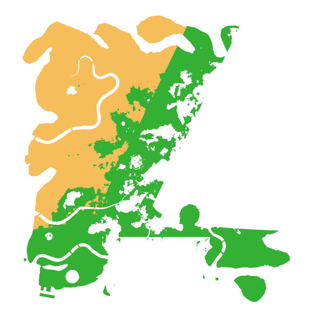 Biome Rust Map: Procedural Map, Size: 4250, Seed: 1195726146