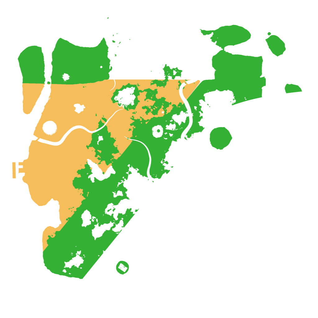 Biome Rust Map: Procedural Map, Size: 4000, Seed: 14221224