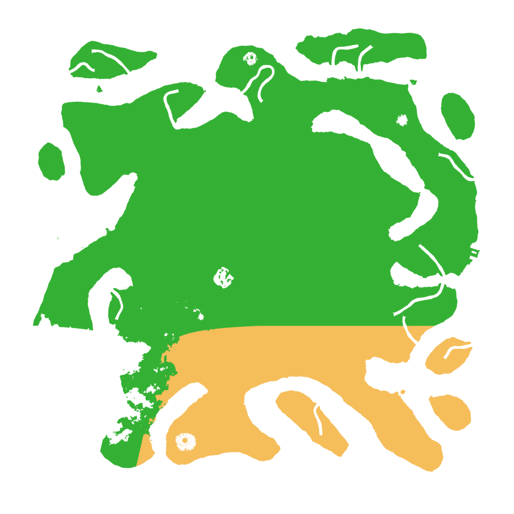 Biome Rust Map: Procedural Map, Size: 4000, Seed: 6450221