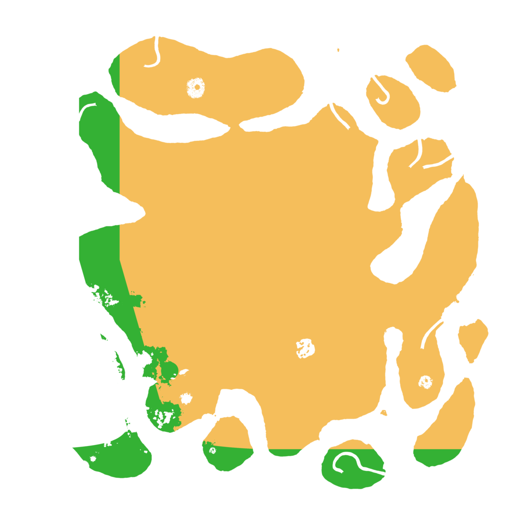 Biome Rust Map: Procedural Map, Size: 4000, Seed: 43529834