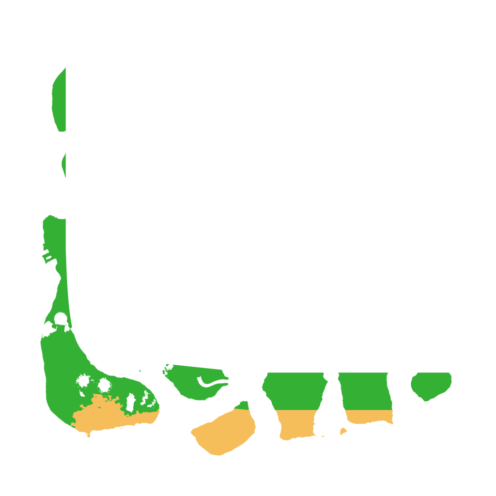 Biome Rust Map: Procedural Map, Size: 3500, Seed: 1280350962