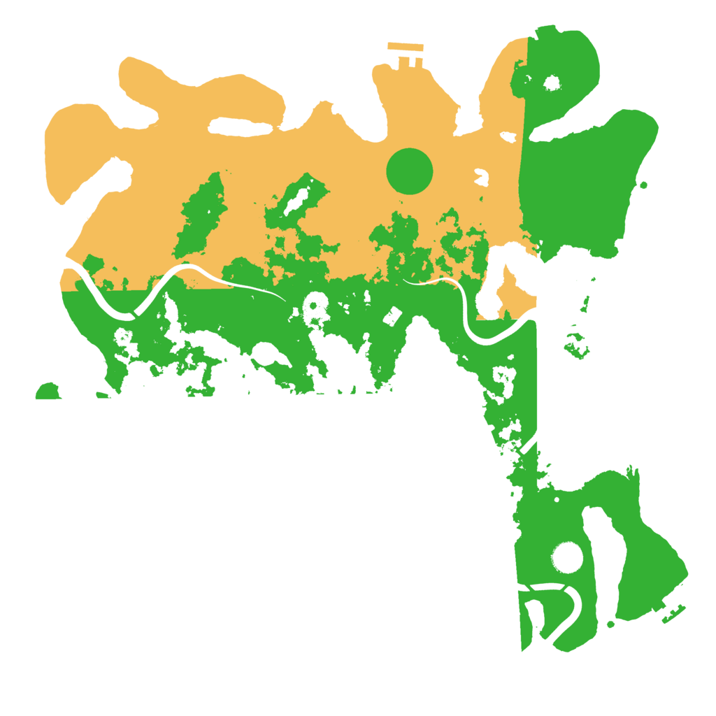 Biome Rust Map: Procedural Map, Size: 4051, Seed: 1249