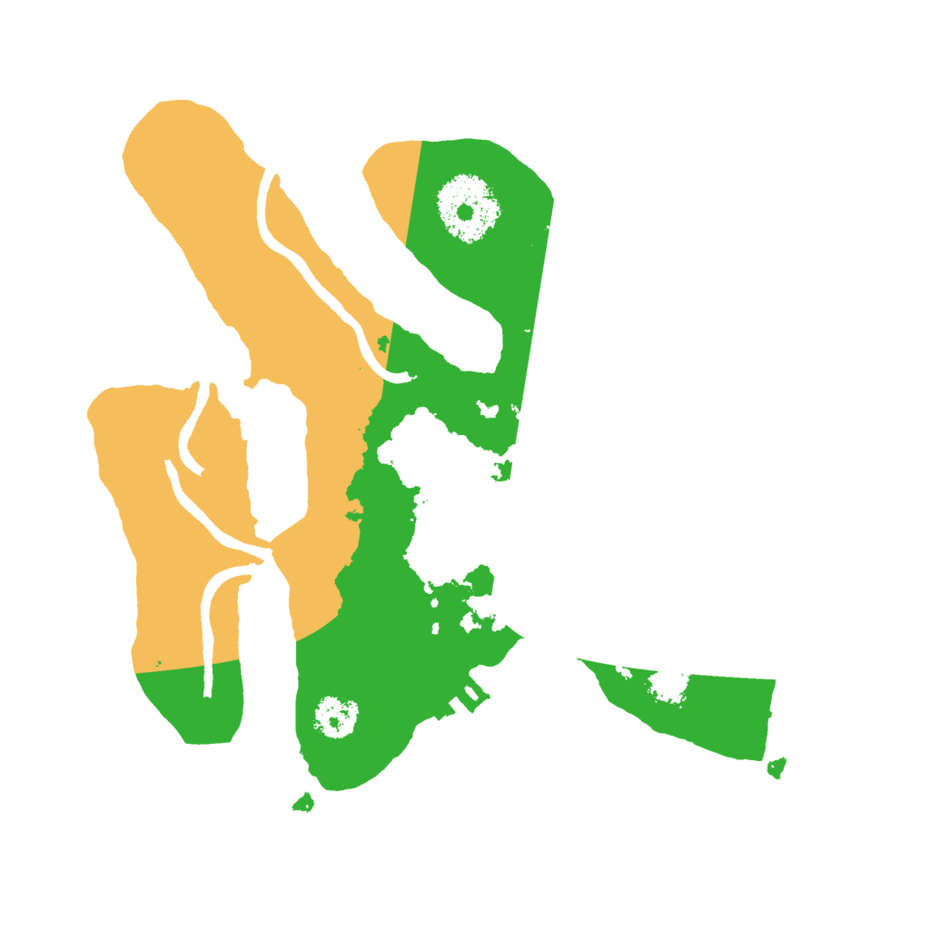 Biome Rust Map: Procedural Map, Size: 2250, Seed: 31102017