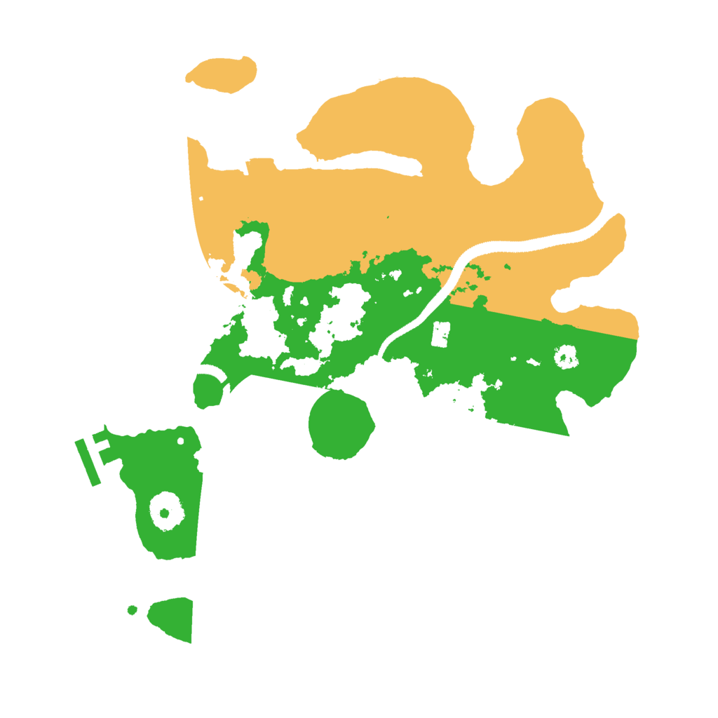 Biome Rust Map: Procedural Map, Size: 3000, Seed: 357961585