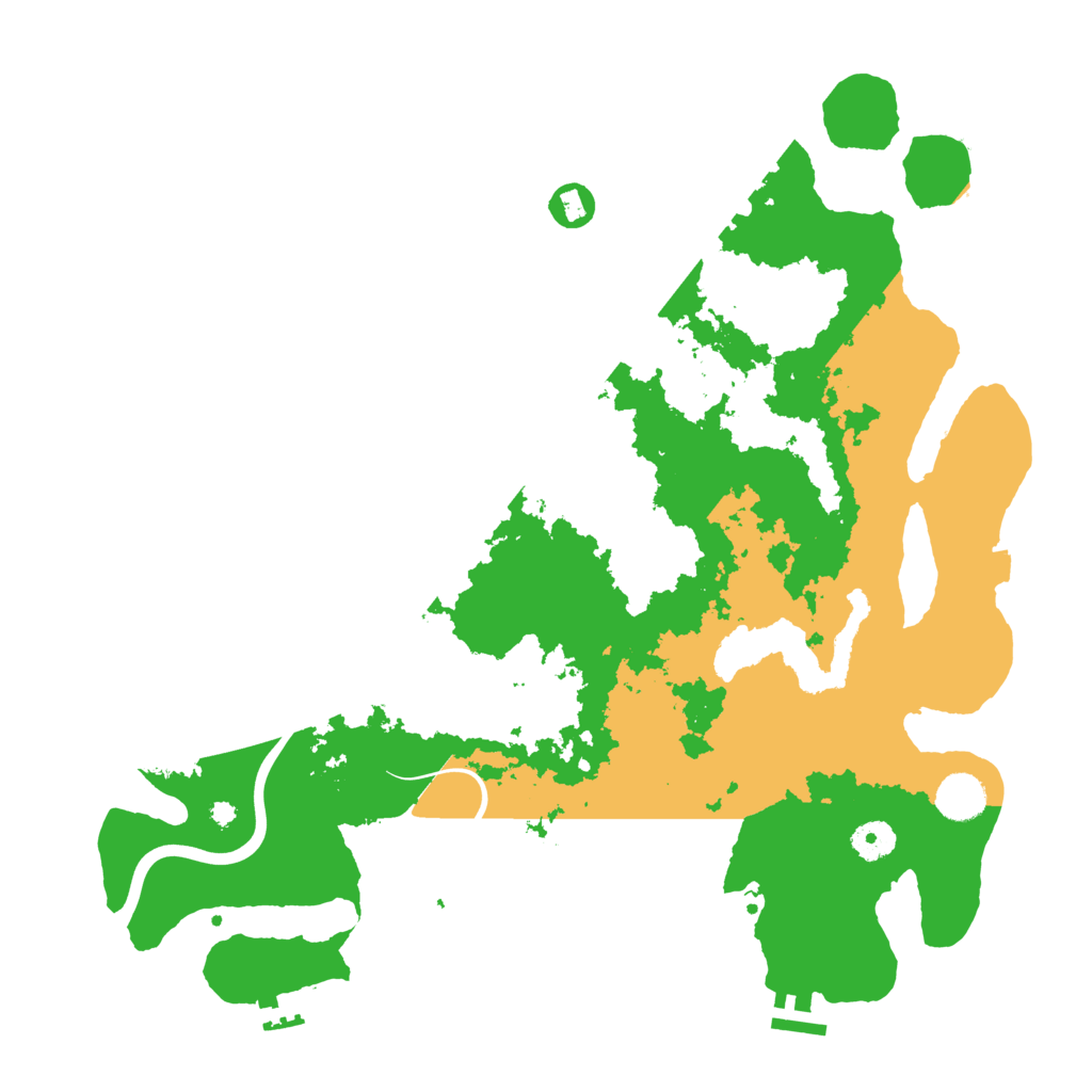 Biome Rust Map: Procedural Map, Size: 4000, Seed: 56688072