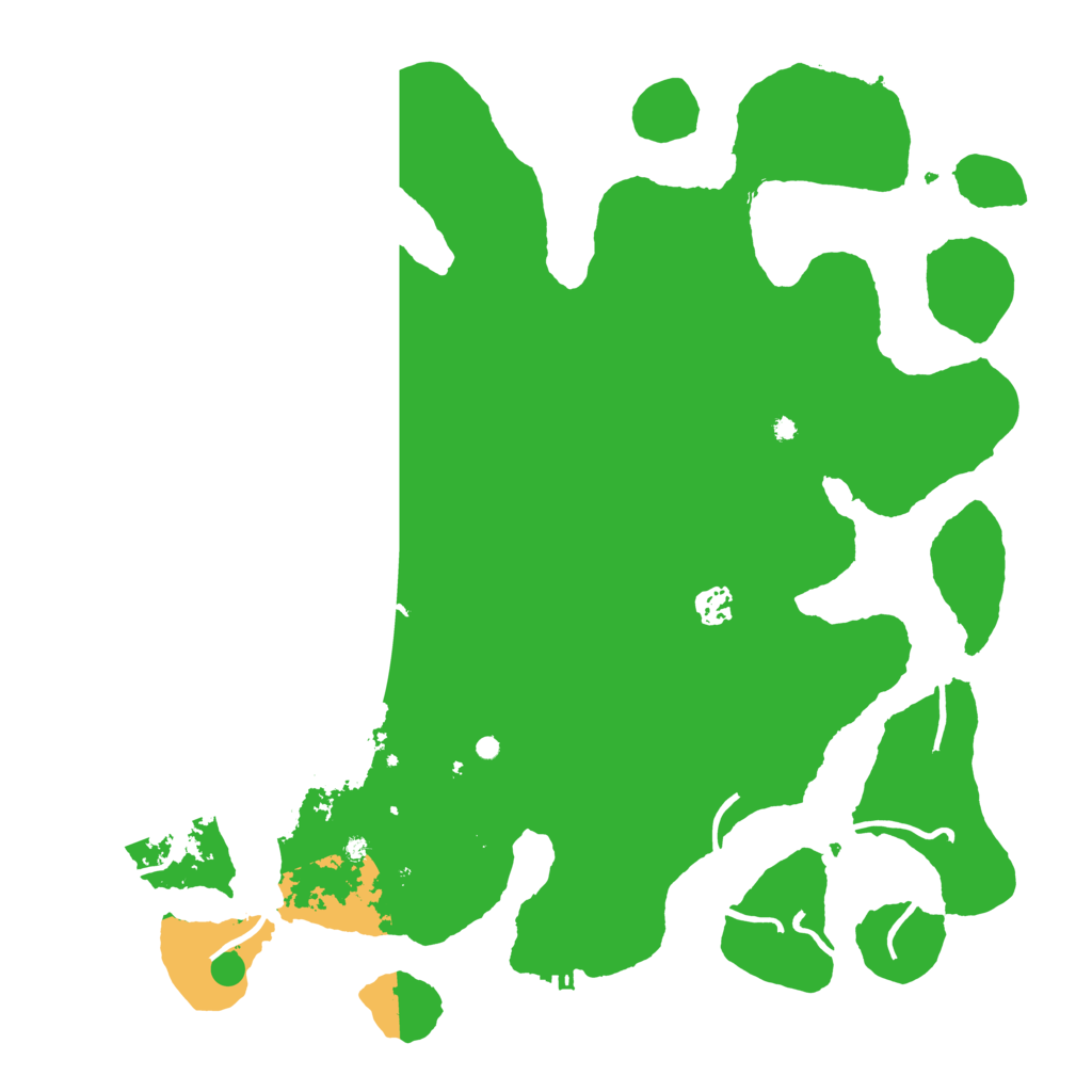 Biome Rust Map: Procedural Map, Size: 4200, Seed: 984964