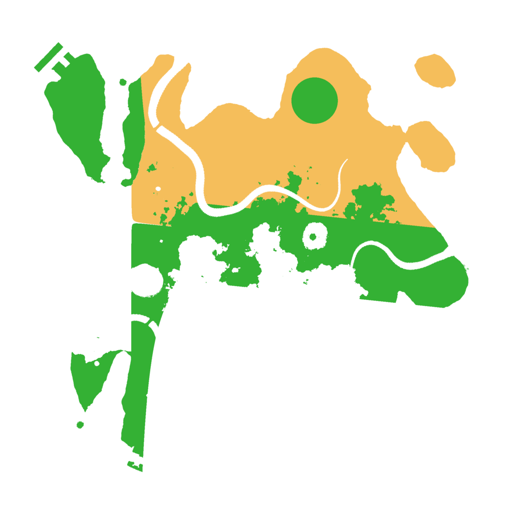 Biome Rust Map: Procedural Map, Size: 3000, Seed: 1879114396