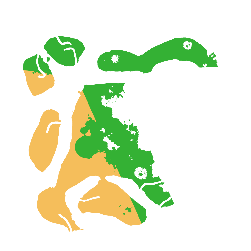 Biome Rust Map: Procedural Map, Size: 3000, Seed: 644123