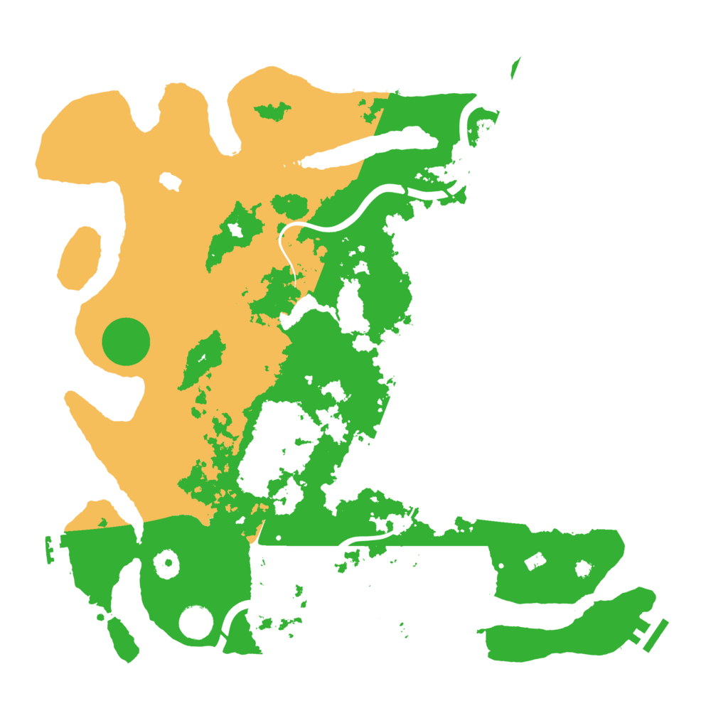 Biome Rust Map: Procedural Map, Size: 4000, Seed: 5645515