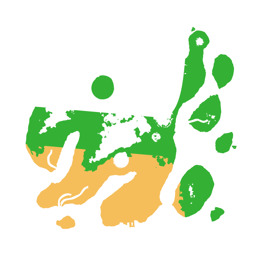 Biome Rust Map: Procedural Map, Size: 3000, Seed: 11081212