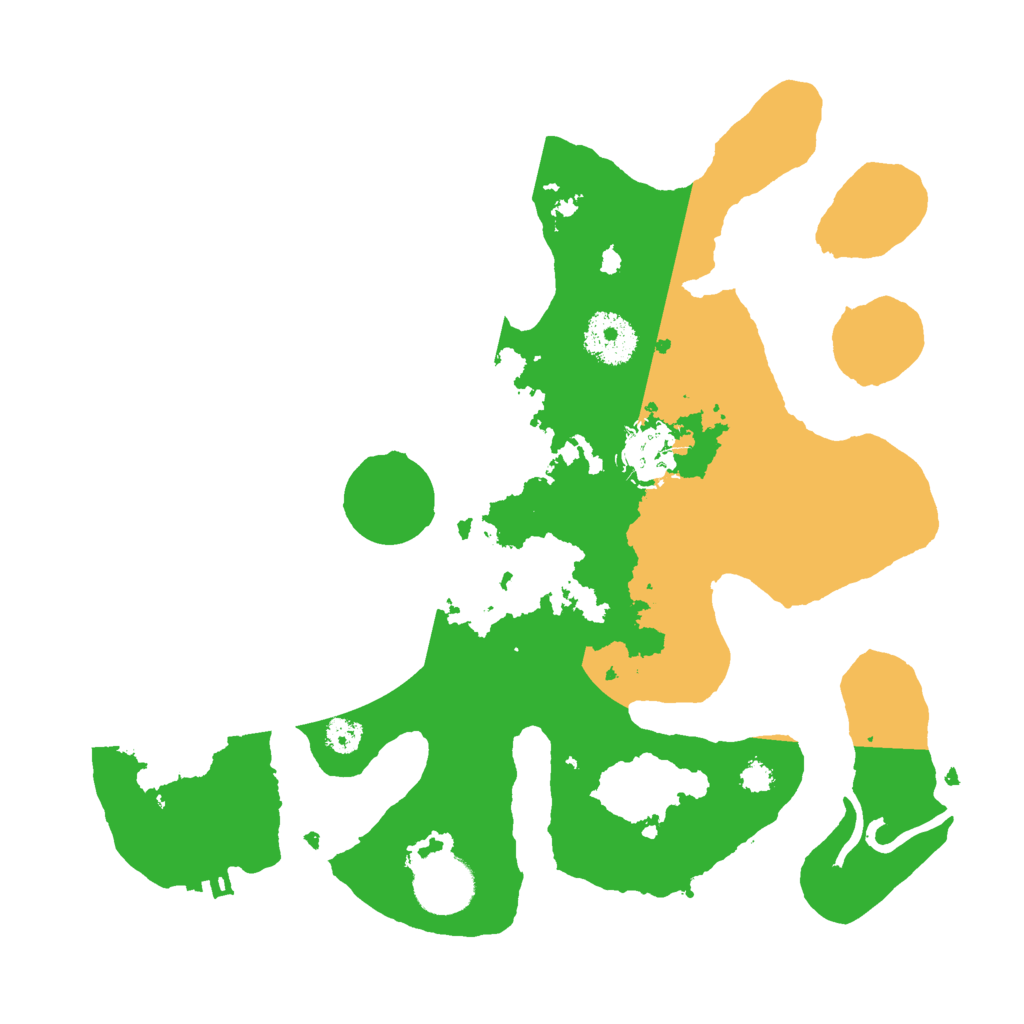 Biome Rust Map: Procedural Map, Size: 3000, Seed: 601839454