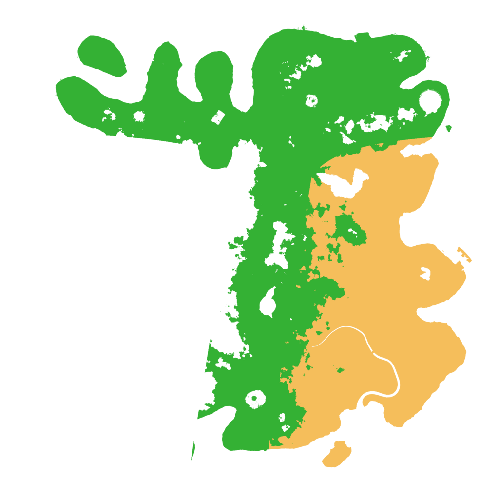 Biome Rust Map: Procedural Map, Size: 4000, Seed: 689295