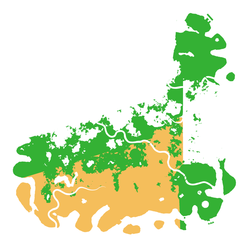 Biome Rust Map: Procedural Map, Size: 6000, Seed: 37846