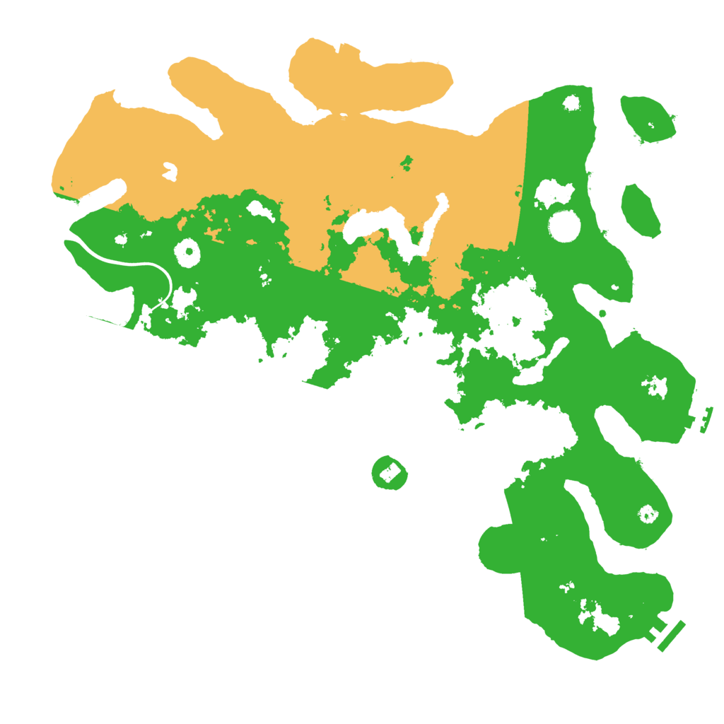 Biome Rust Map: Procedural Map, Size: 4000, Seed: 2076679325